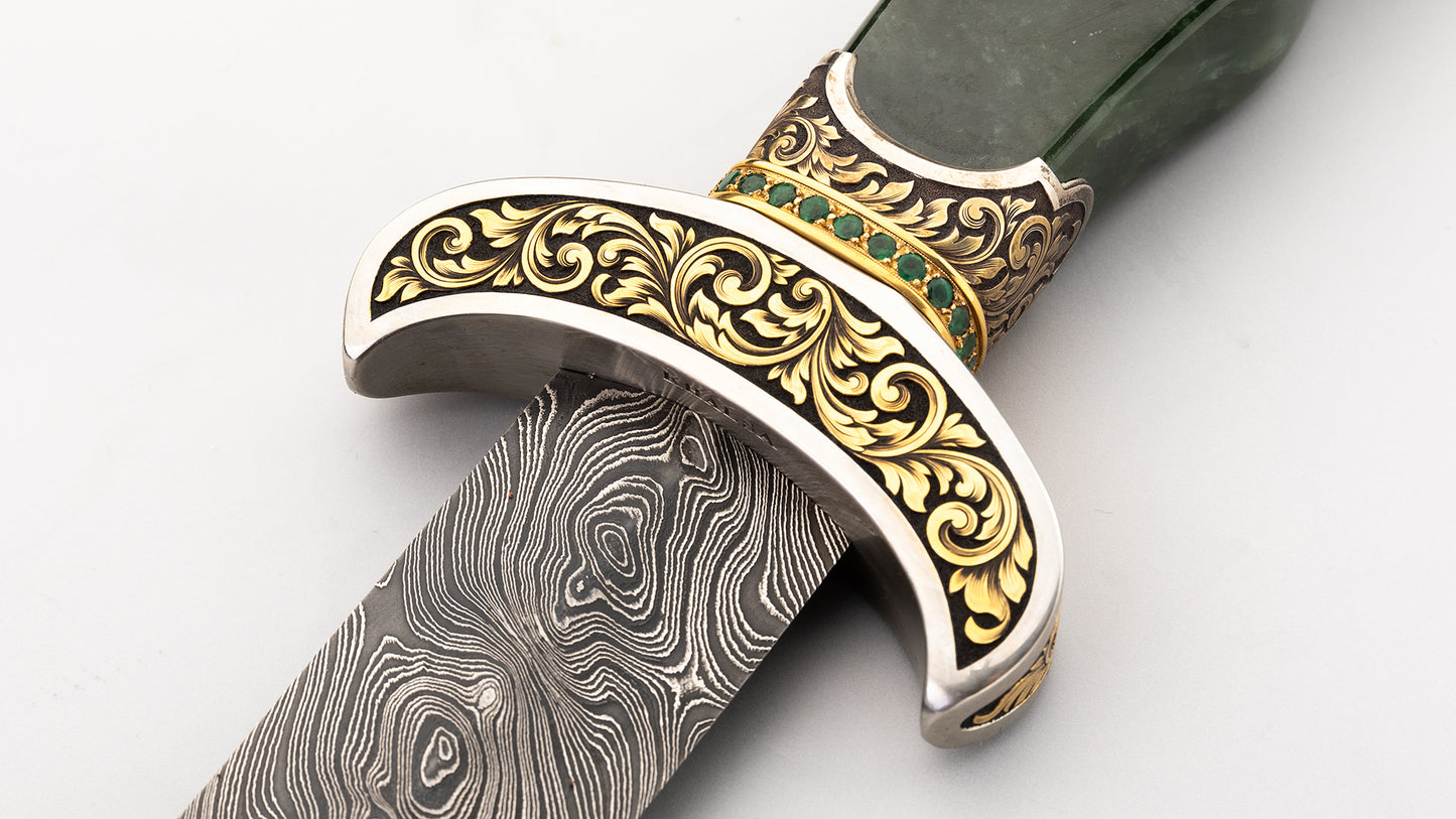 Damascus Dagger - Jot Singh Khalsa