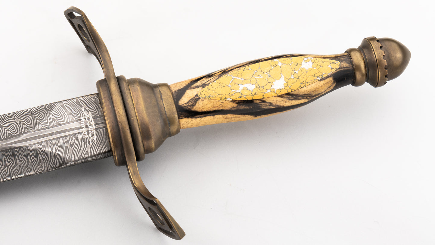 Damascus Dagger - Pieter Goosen