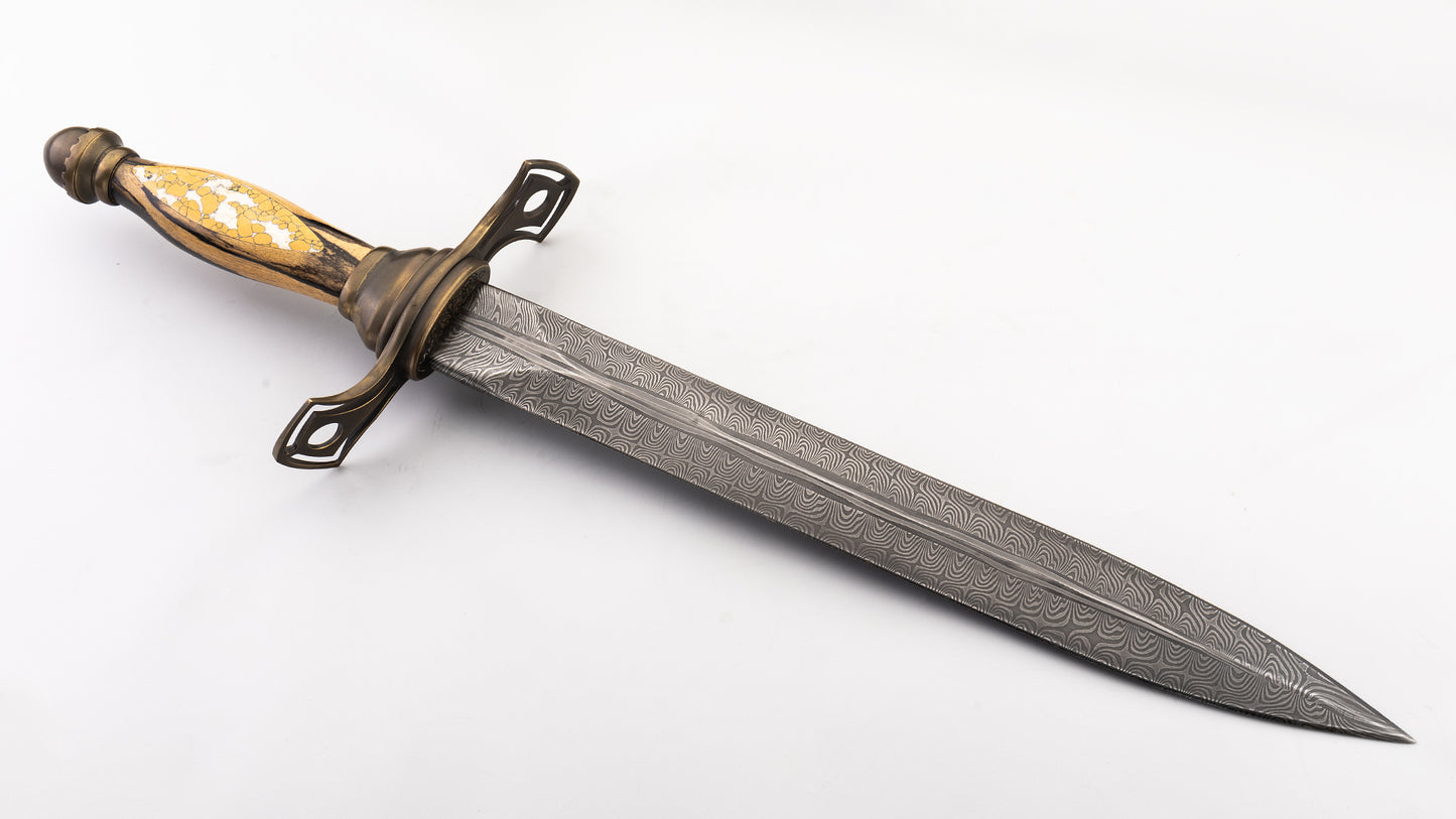 Damascus Dagger - Pieter Goosen