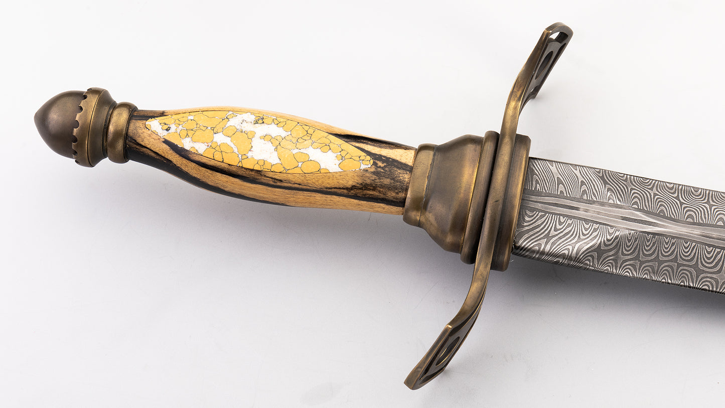 Damascus Dagger - Pieter Goosen