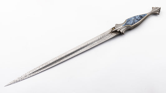 Damascus Art Dagger - Henning Wilkinson