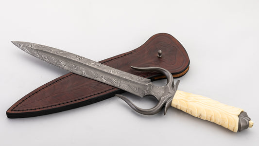 Damascus Ancient Art Dagger - Mark Banfield