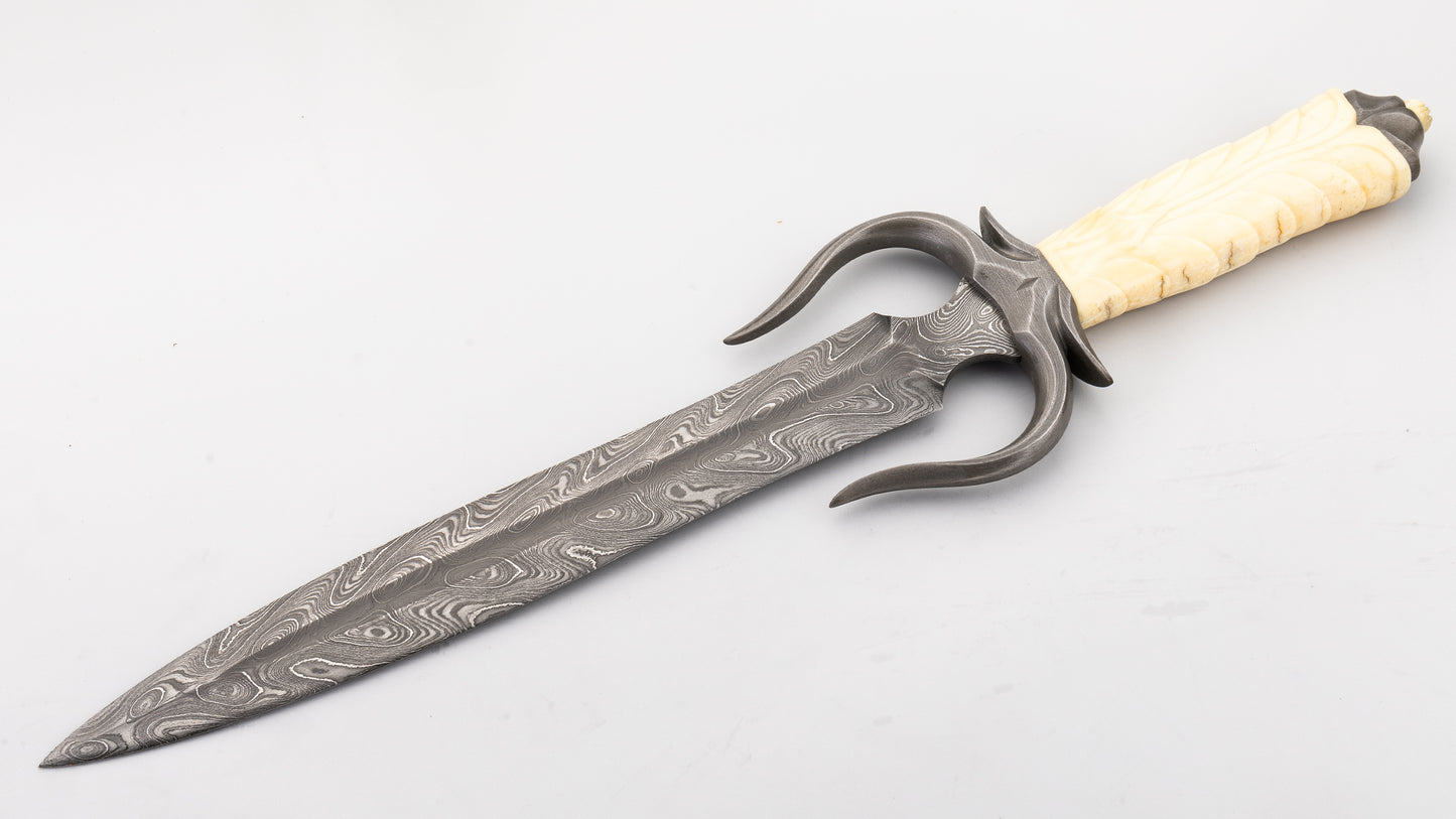 Damascus Ancient Art Dagger - Mark Banfield