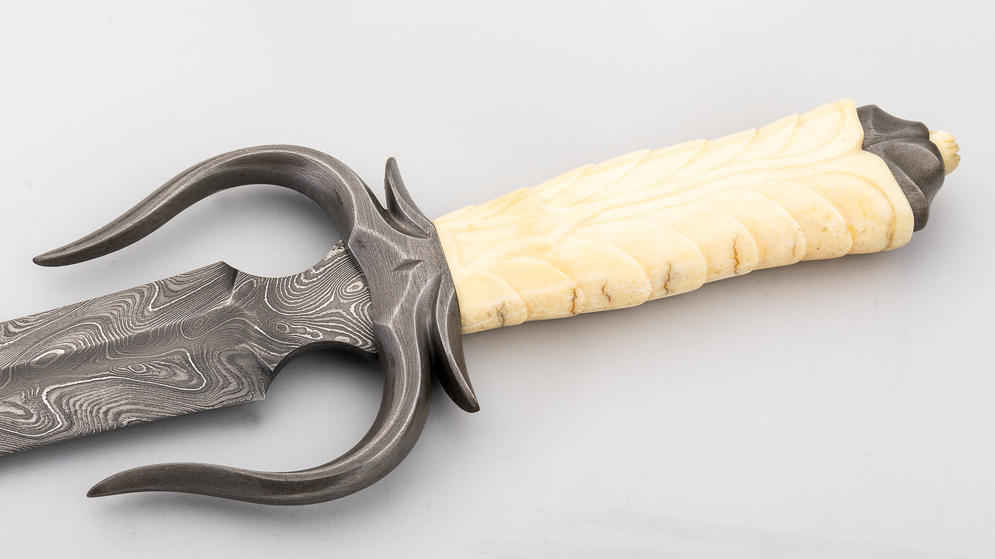 Damascus Ancient Art Dagger - Mark Banfield