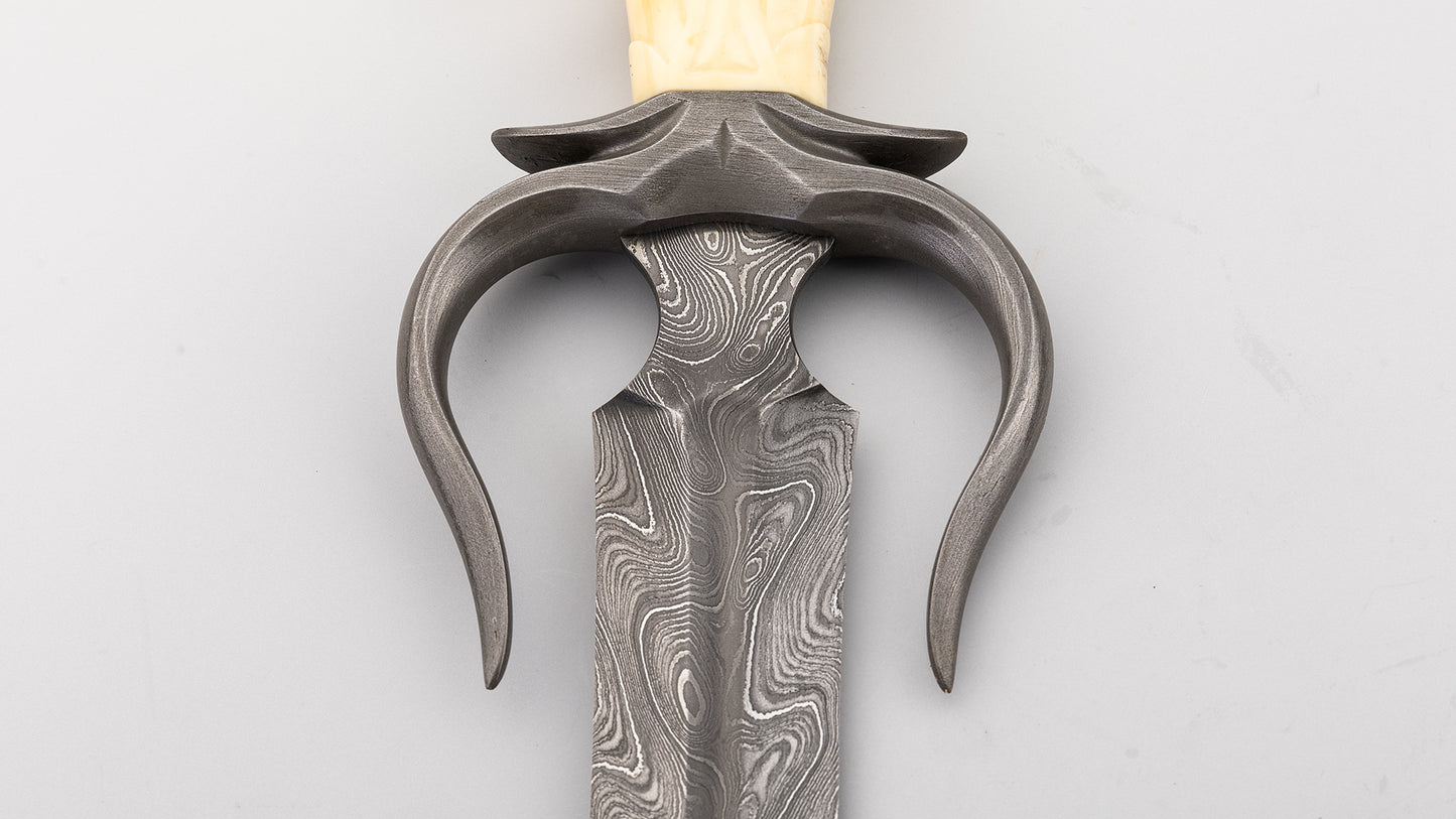 Damascus Ancient Art Dagger - Mark Banfield
