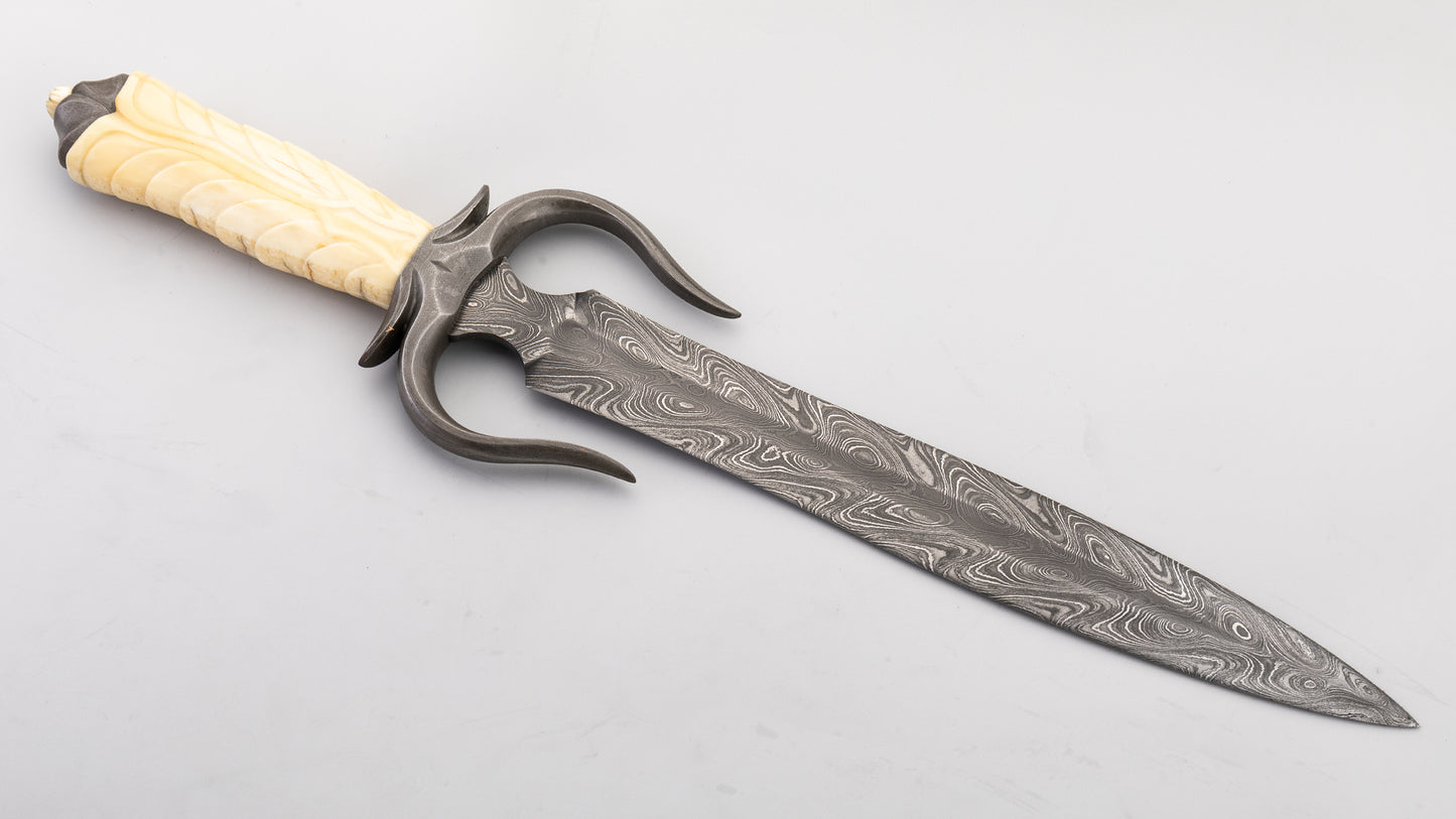 Damascus Ancient Art Dagger - Mark Banfield