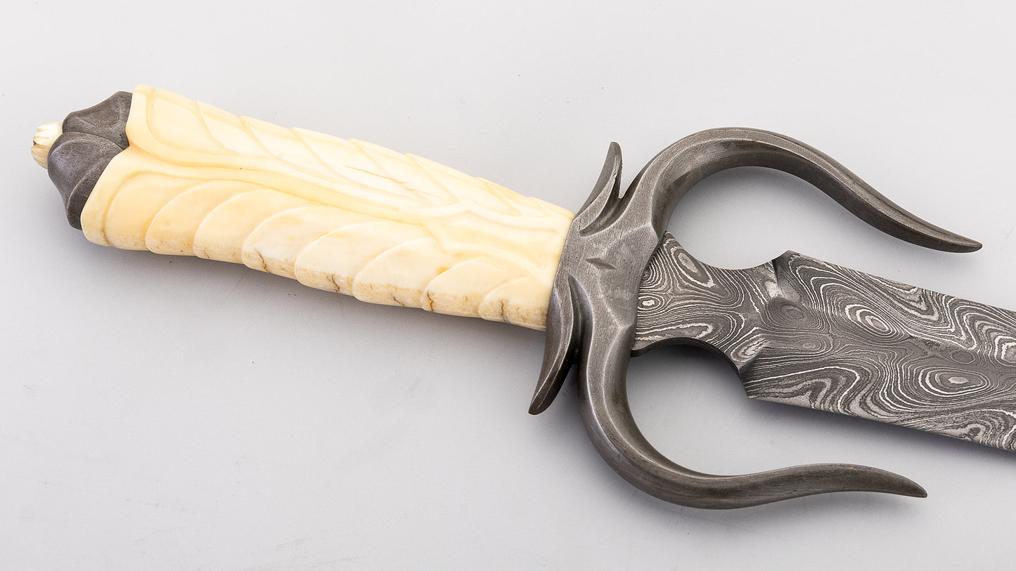 Damascus Ancient Art Dagger - Mark Banfield