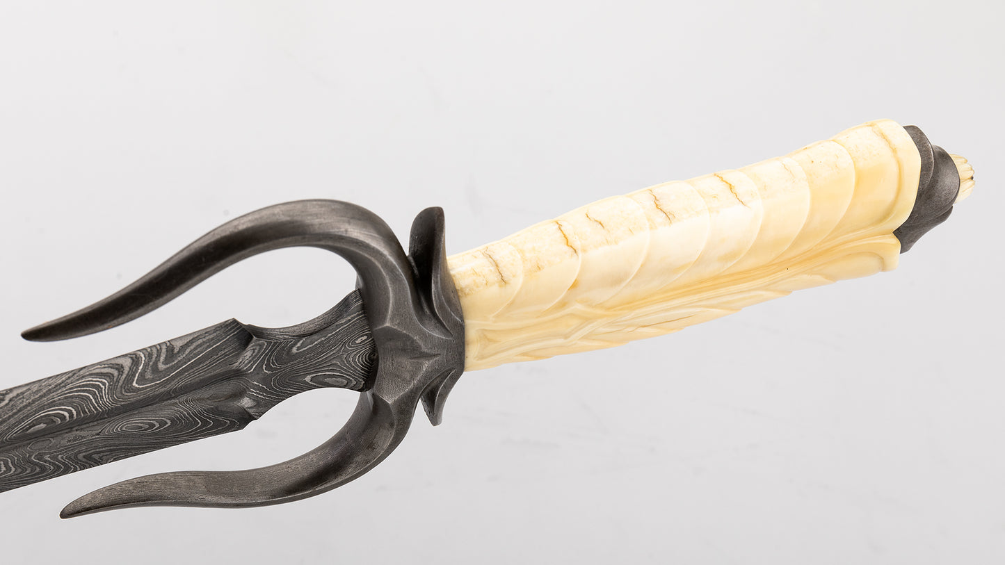 Damascus Ancient Art Dagger - Mark Banfield