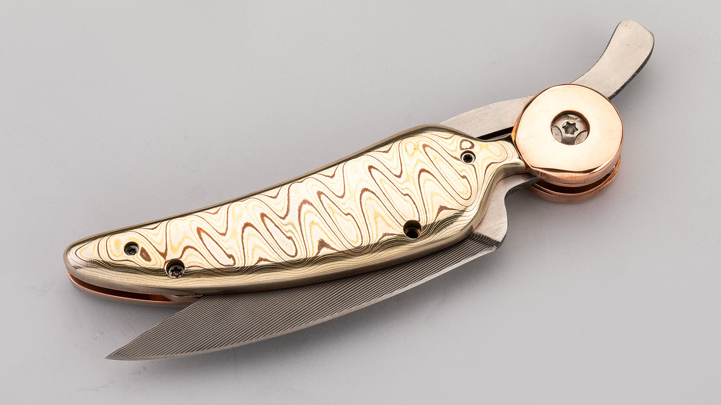 Mokume Gane Folder - Joe Maynard