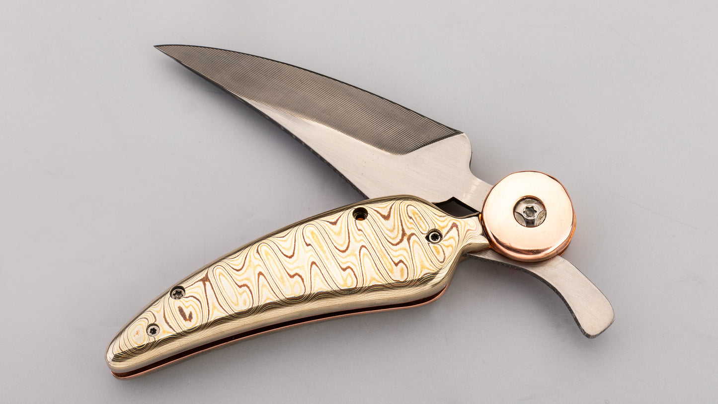 Mokume Gane Folder - Joe Maynard