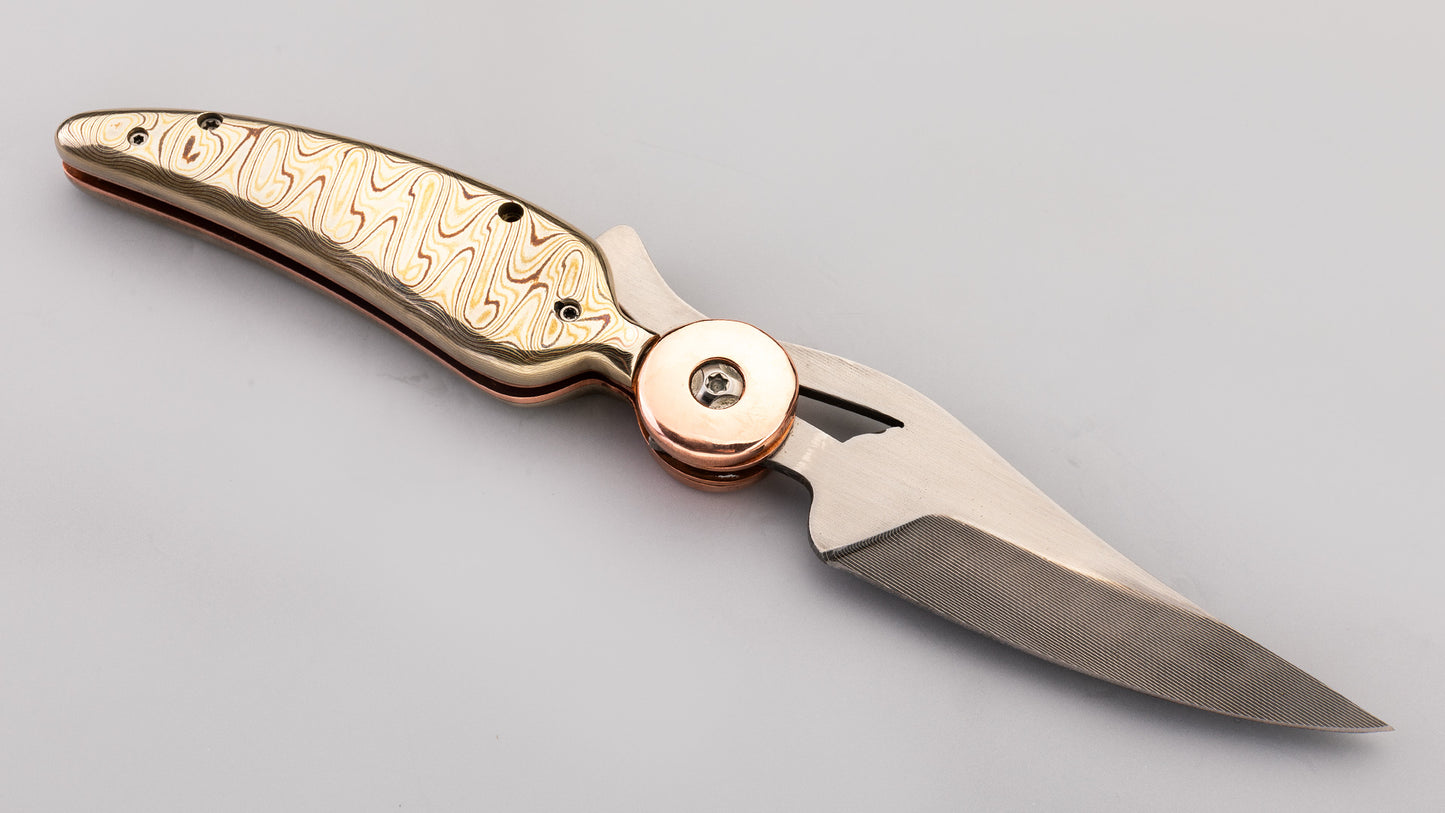 Mokume Gane Folder - Joe Maynard