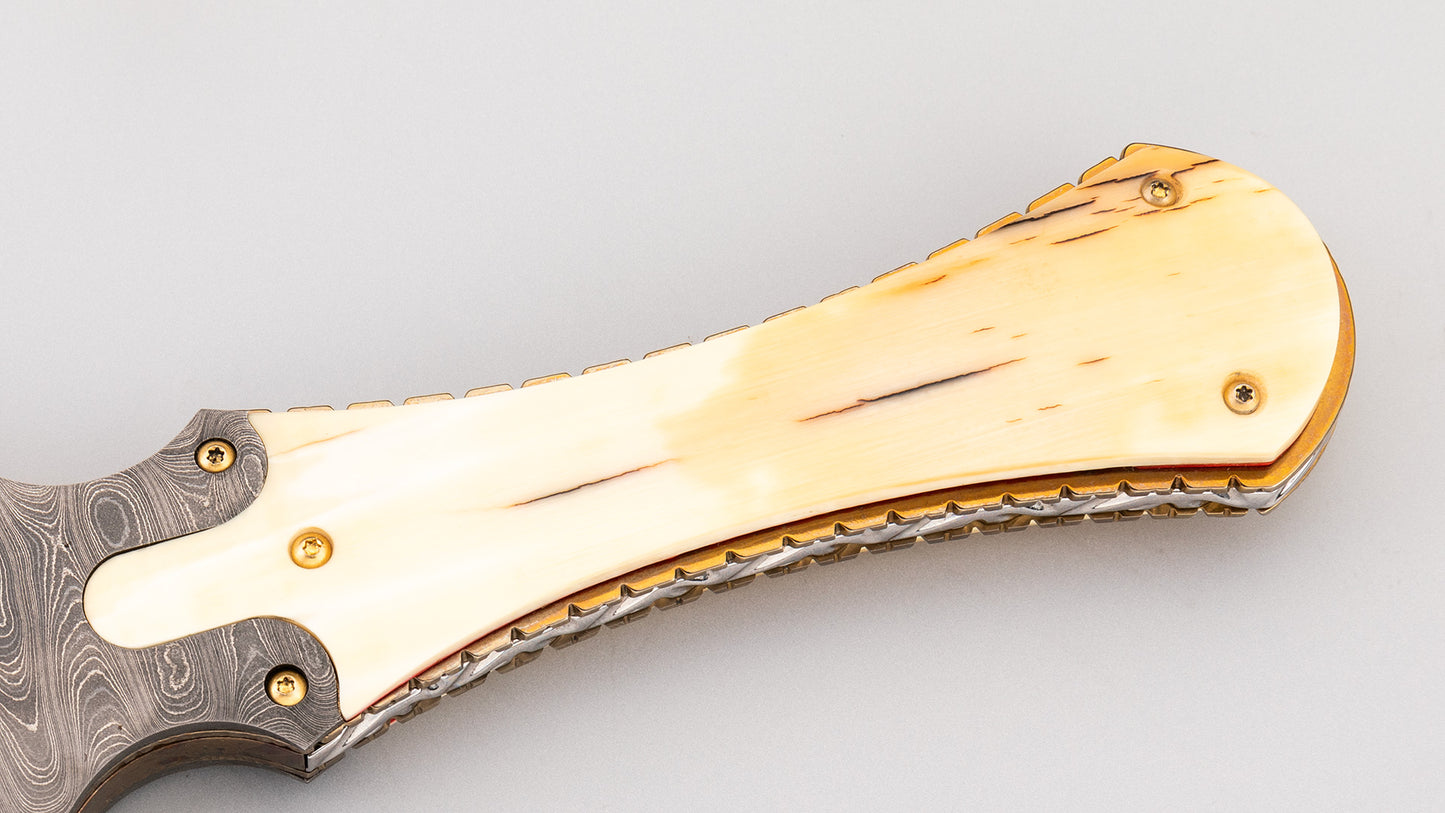Damascus Art Deco Dagger - Leonardo Frizzi