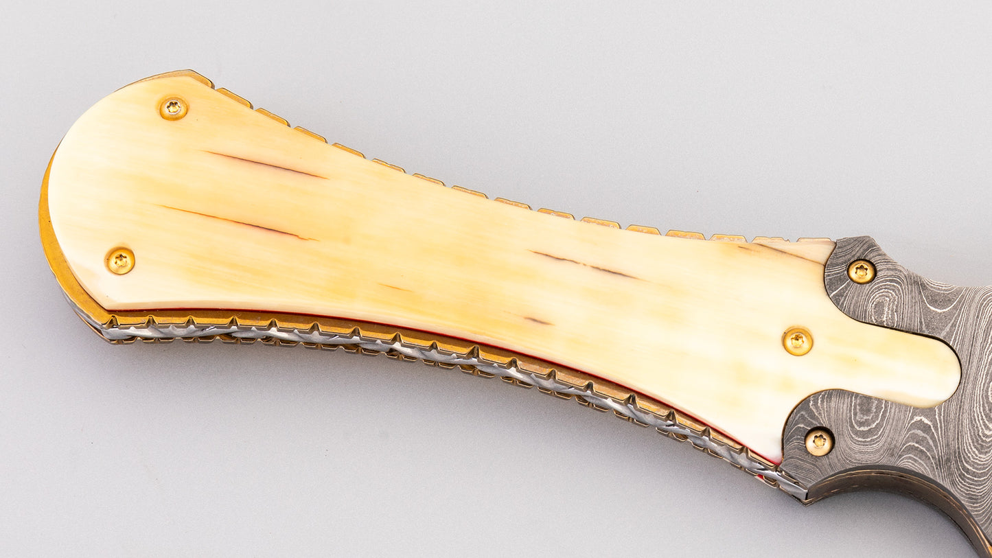 Damascus Art Deco Dagger - Leonardo Frizzi