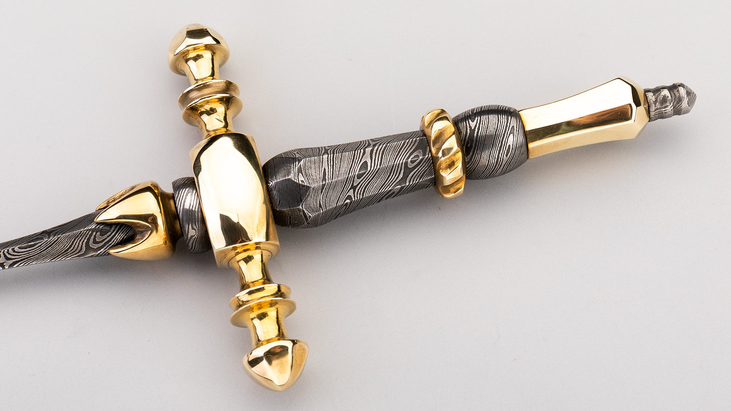 Damascus Stiletto - Bubba Cantrell