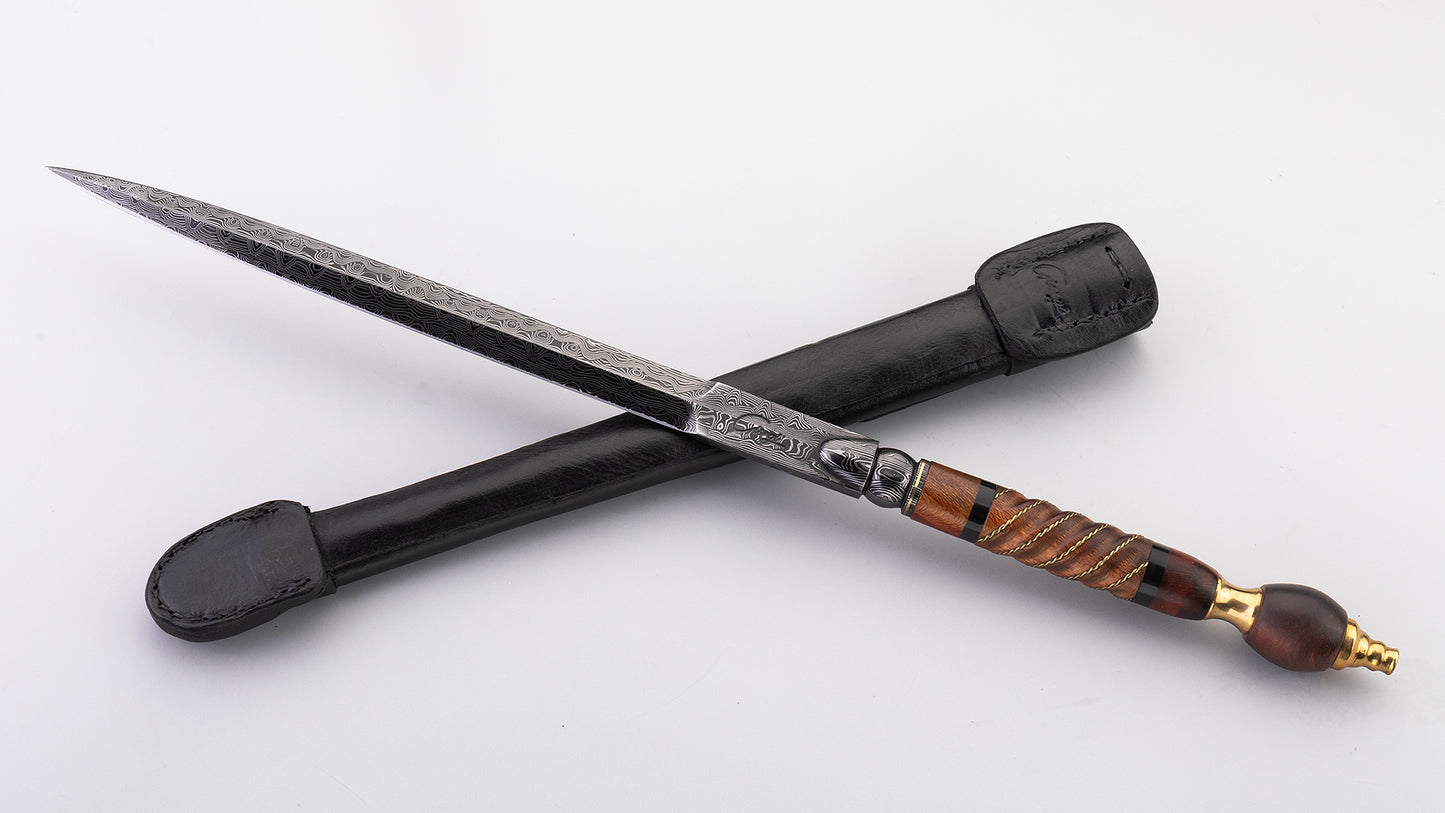 Damascus Short Sword - Giorgi Dantas