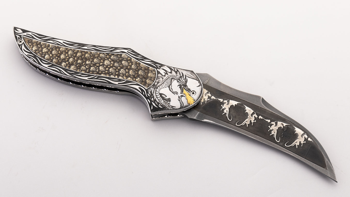 Flaming Dragon Folder - Daniel Cattaneo