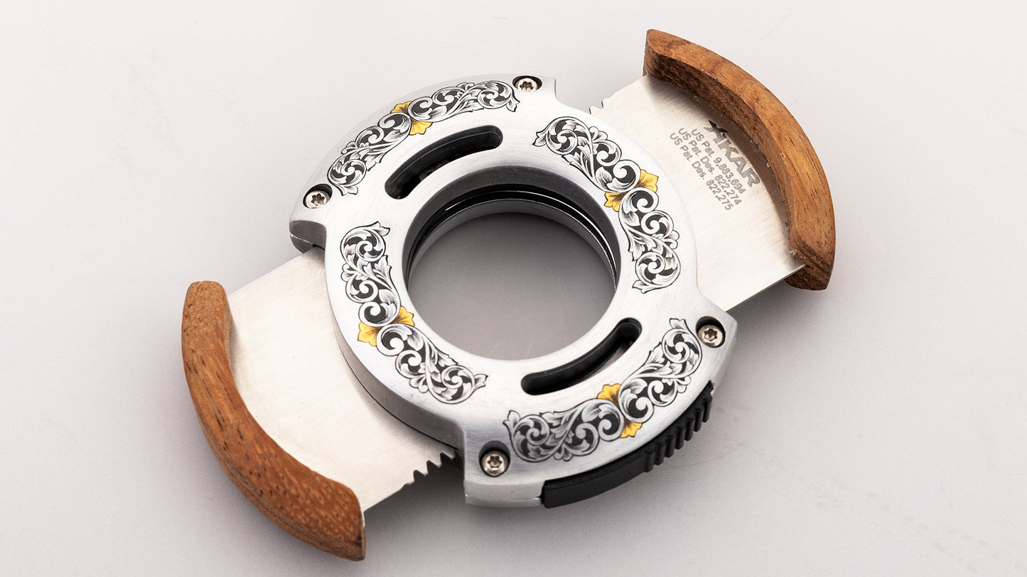 Custom Engraved Xikar Cigar Cutter - Maruo Turrini