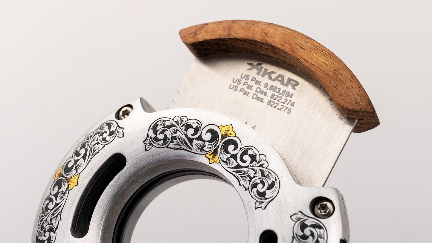 Custom Engraved Xikar Cigar Cutter - Maruo Turrini